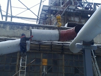 г. Нижний Новгород, Автозаводская ТЭЦ, 1-й этап строительно-монтажных работ по замене сетевого трубопровода Ду800: